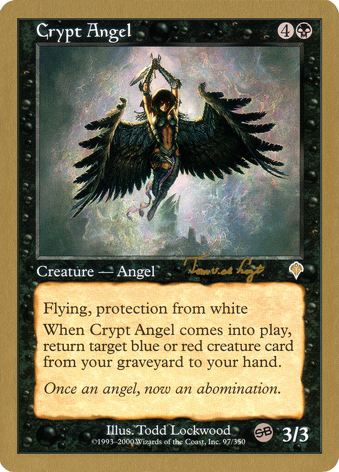 Crypt Angel (Tom van de Logt) (SB) [World Championship Decks 2001] | Webway Games