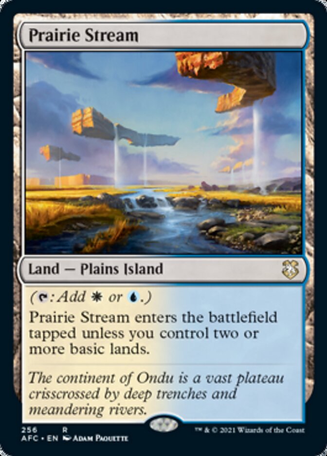 Prairie Stream [Dungeons & Dragons: Adventures in the Forgotten Realms Commander] | Webway Games