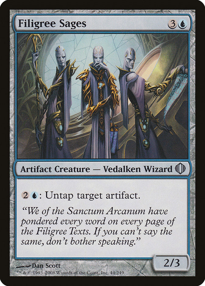 Filigree Sages [Shards of Alara] | Webway Games