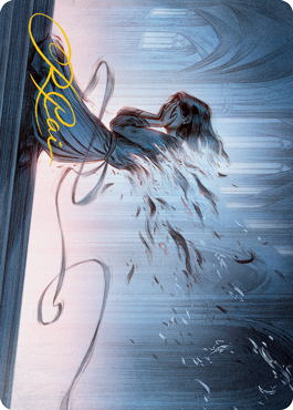 Fading Hope Art Card (Gold-Stamped Signature) [Innistrad: Midnight Hunt Art Series] | Webway Games