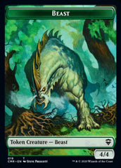 Beast (18) // Beast Token (19) [Commander Legends Tokens] | Webway Games