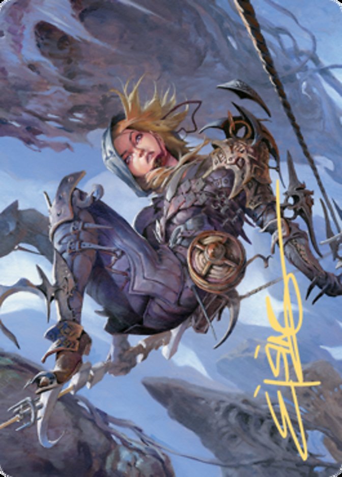 Blackbloom Rogue Art Card (Gold-Stamped Signature) [Zendikar Rising Art Series] | Webway Games