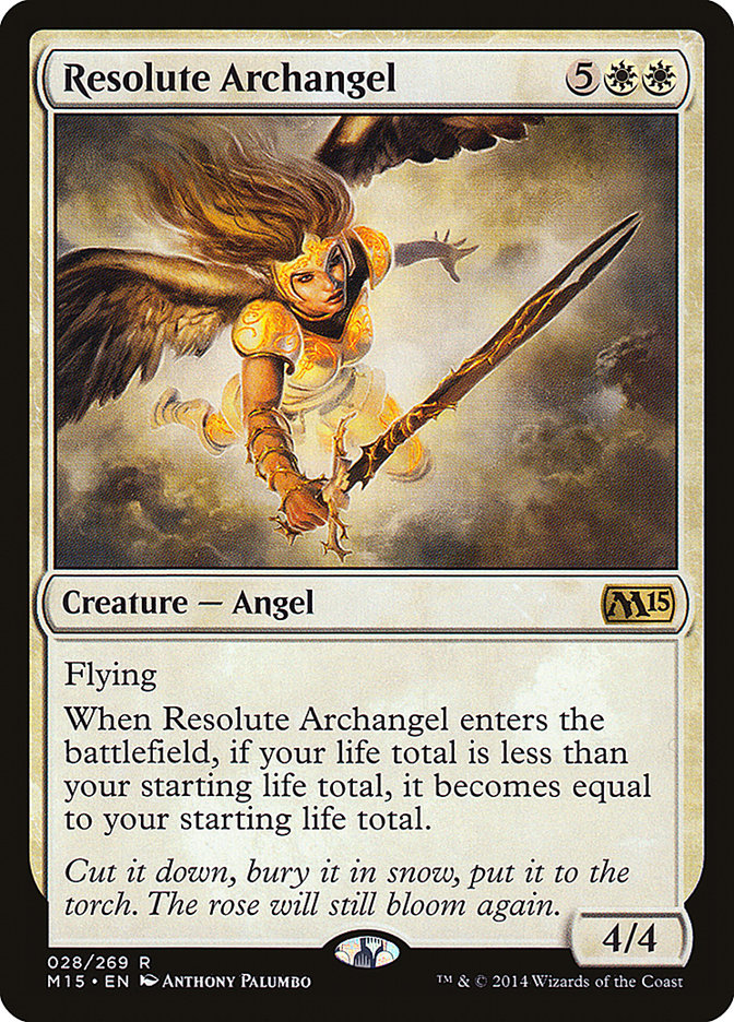 Resolute Archangel [Magic 2015] | Webway Games