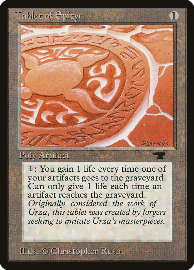 Tablet of Epityr [Antiquities] | Webway Games