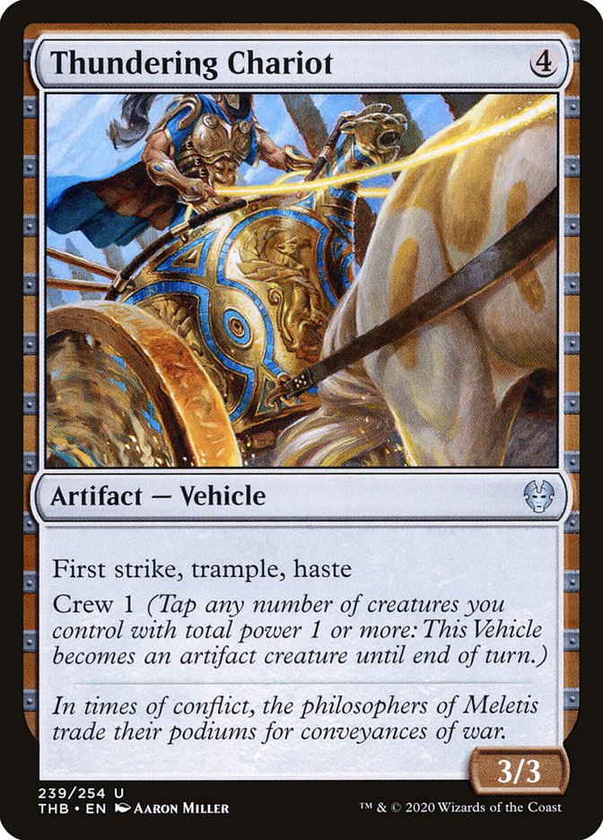 Thundering Chariot [Theros Beyond Death] | Webway Games