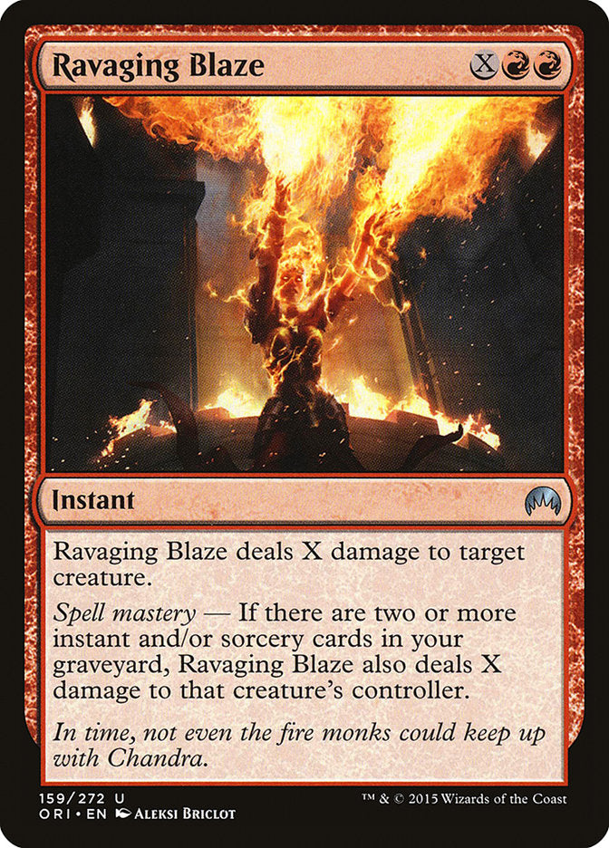 Ravaging Blaze [Magic Origins] | Webway Games