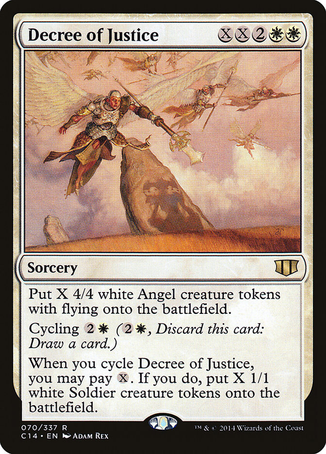 Decree of Justice [Commander 2014] | Webway Games