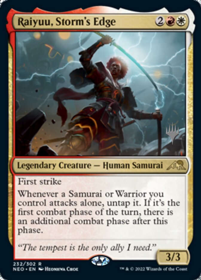 Raiyuu, Storm's Edge (Promo Pack) [Kamigawa: Neon Dynasty Promos] | Webway Games