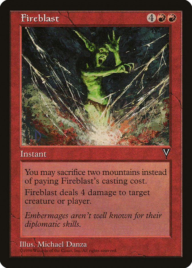 Fireblast [Visions] | Webway Games