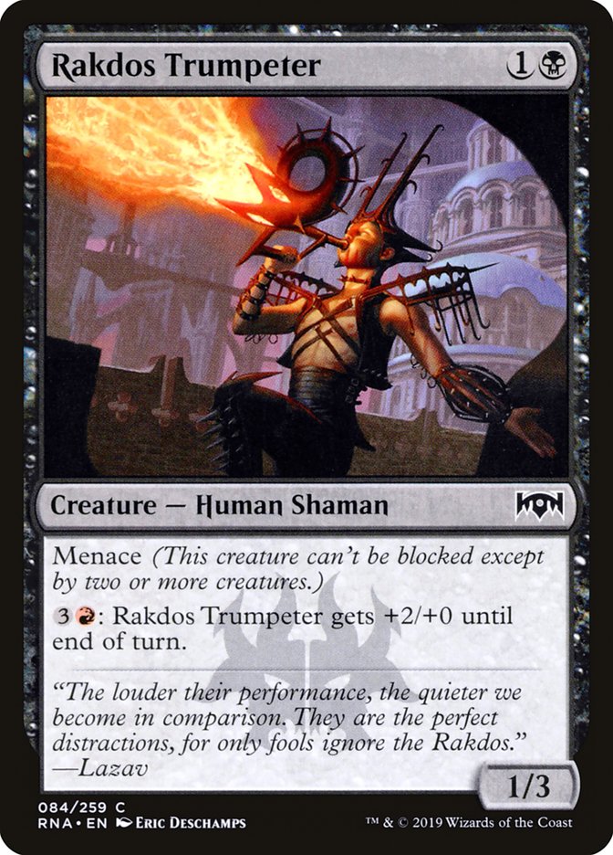 Rakdos Trumpeter [Ravnica Allegiance] | Webway Games