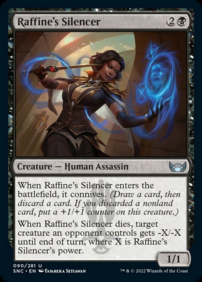 Raffine's Silencer [Streets of New Capenna] | Webway Games