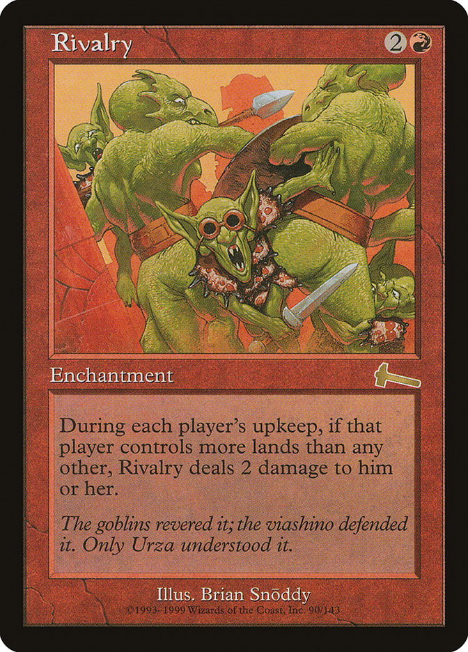 Rivalry [Urza's Legacy] | Webway Games