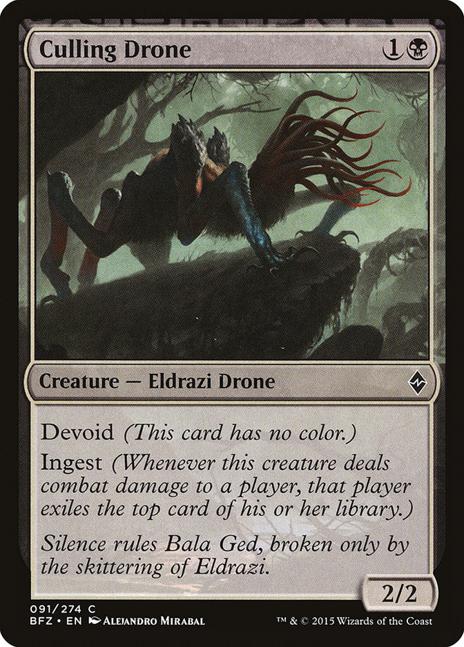 Culling Drone [Battle for Zendikar] | Webway Games