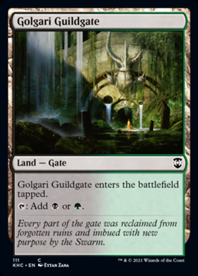 Golgari Guildgate [Kaldheim Commander] | Webway Games