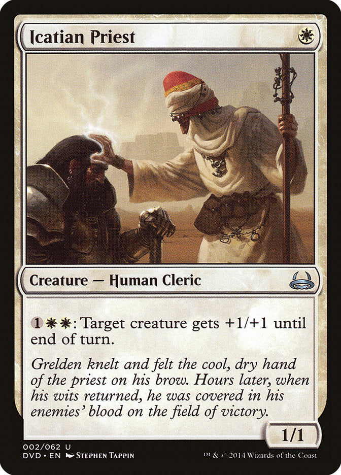 Icatian Priest (Divine vs. Demonic) [Duel Decks Anthology] | Webway Games