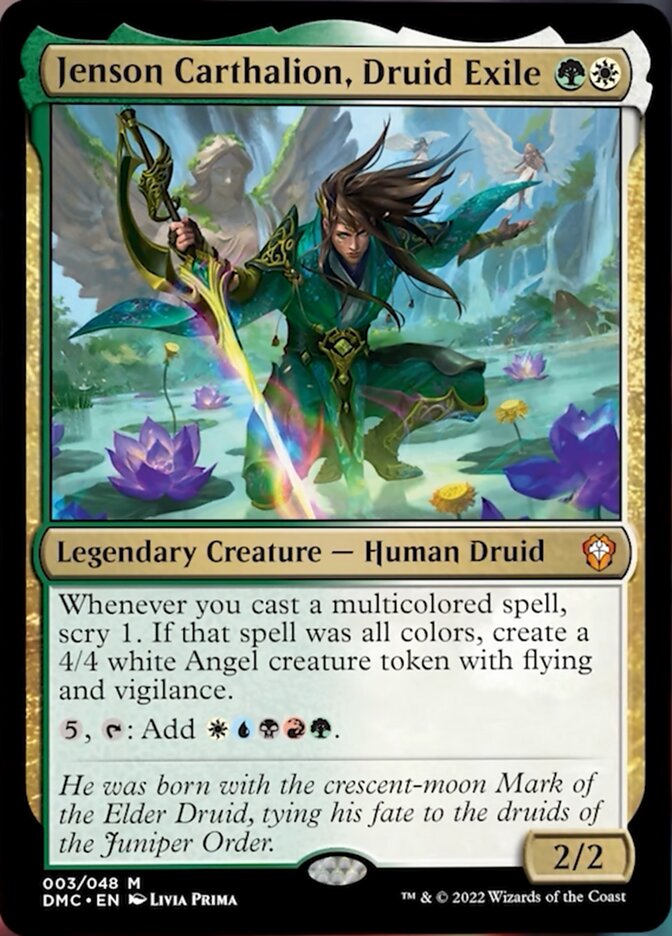 Jenson Carthalion, Druid Exile [Dominaria United Commander] | Webway Games