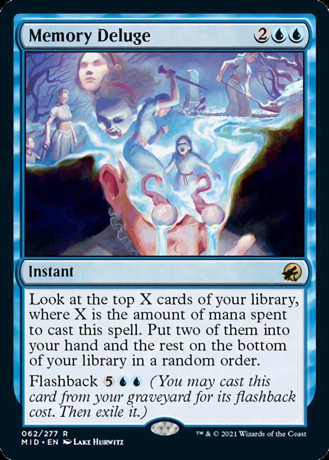 Memory Deluge [Innistrad: Midnight Hunt] | Webway Games