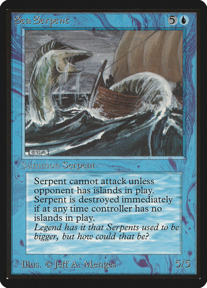 Sea Serpent [Limited Edition Beta] | Webway Games