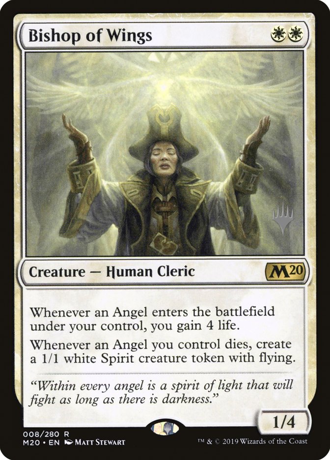 Bishop of Wings (Promo Pack) [Core Set 2020 Promos] | Webway Games