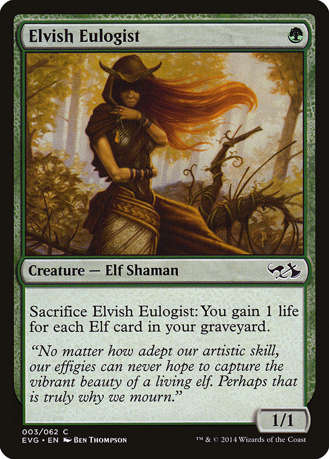 Elvish Eulogist (Elves vs. Goblins) [Duel Decks Anthology] | Webway Games