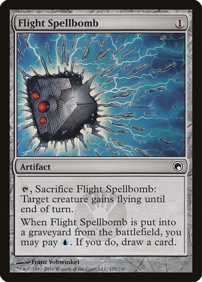 Flight Spellbomb [Scars of Mirrodin] | Webway Games