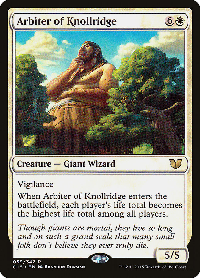 Arbiter of Knollridge [Commander 2015] | Webway Games
