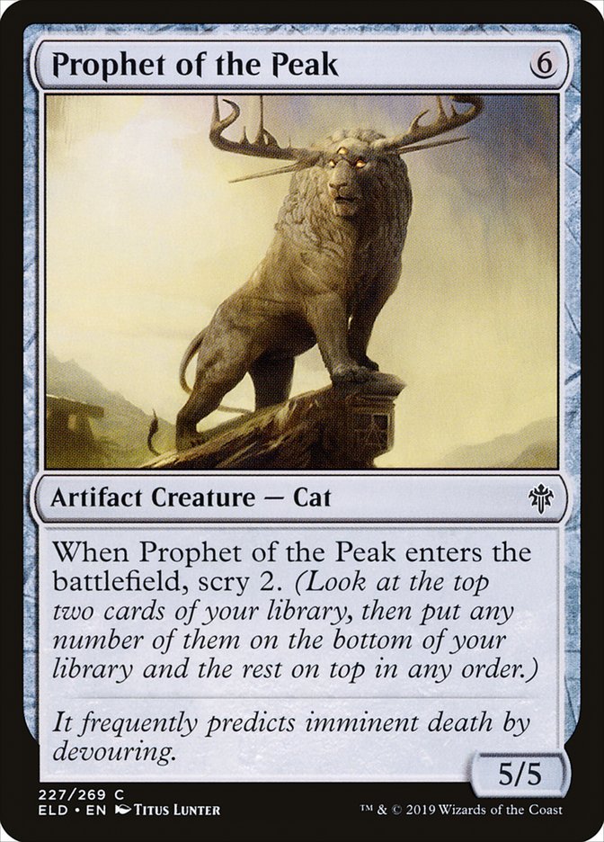 Prophet of the Peak [Throne of Eldraine] | Webway Games