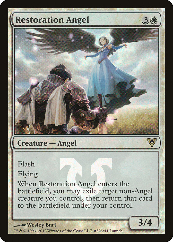 Restoration Angel (Launch) [Avacyn Restored Prerelease Promos] | Webway Games