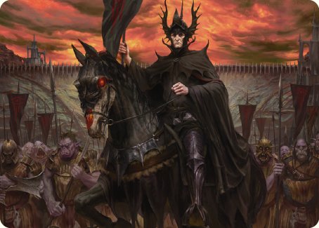 The Mouth of Sauron Art Card [The Lord of the Rings: Tales of Middle-earth Art Series] | Webway Games