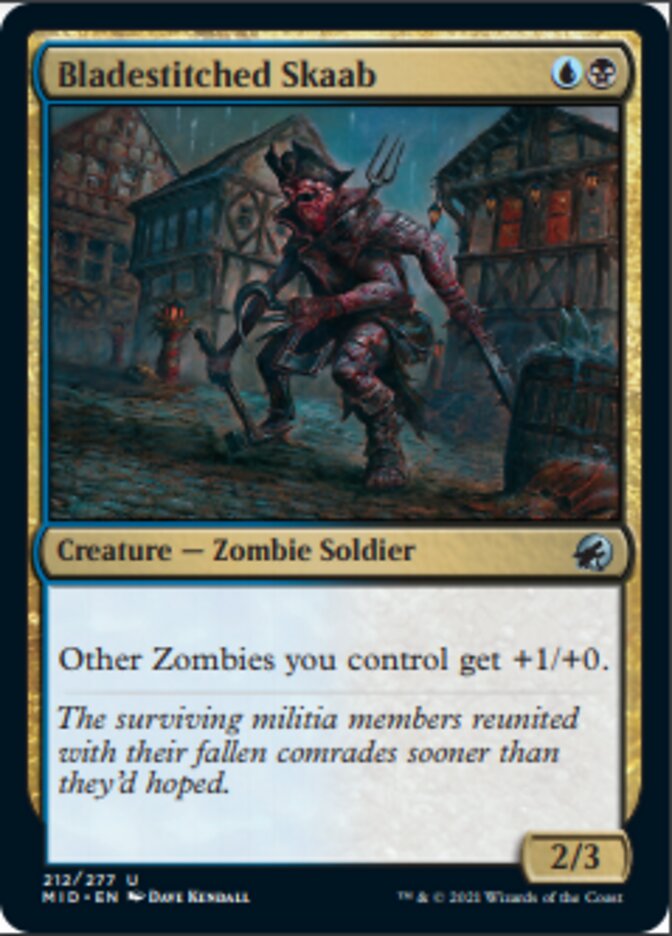 Bladestitched Skaab [Innistrad: Midnight Hunt] | Webway Games