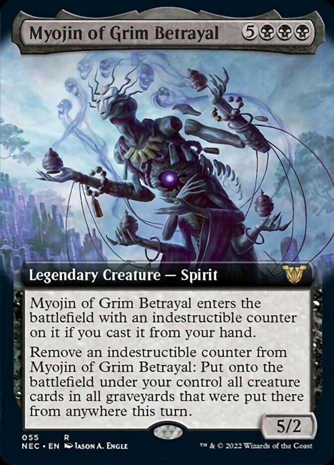 Myojin of Grim Betrayal (Extended) [Kamigawa: Neon Dynasty Commander] | Webway Games