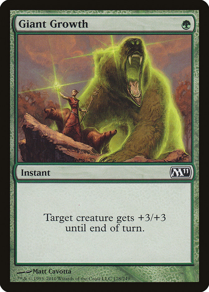 Giant Growth [Magic 2011] | Webway Games