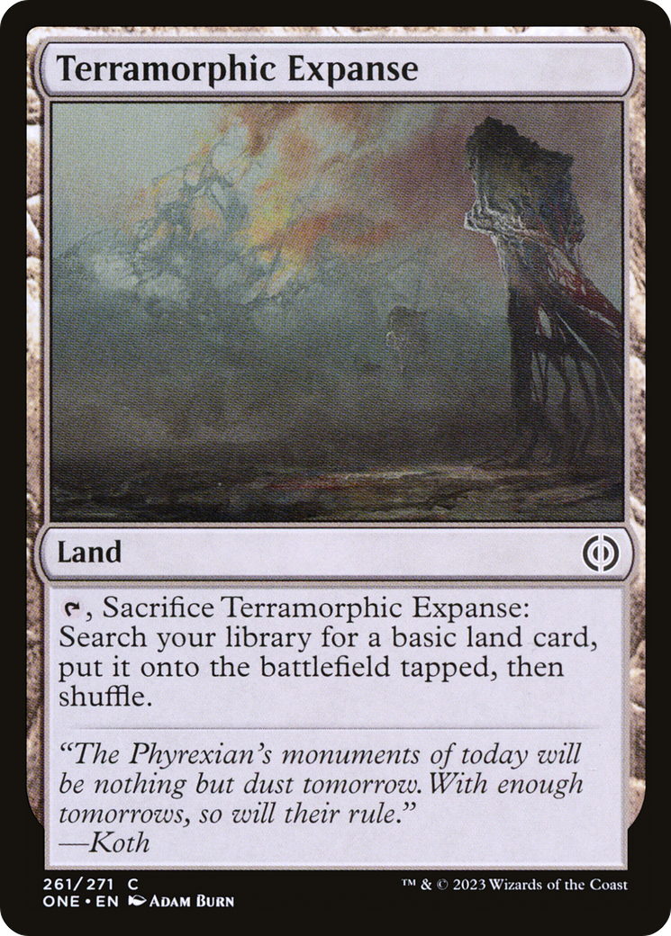 Terramorphic Expanse [Phyrexia: All Will Be One] | Webway Games