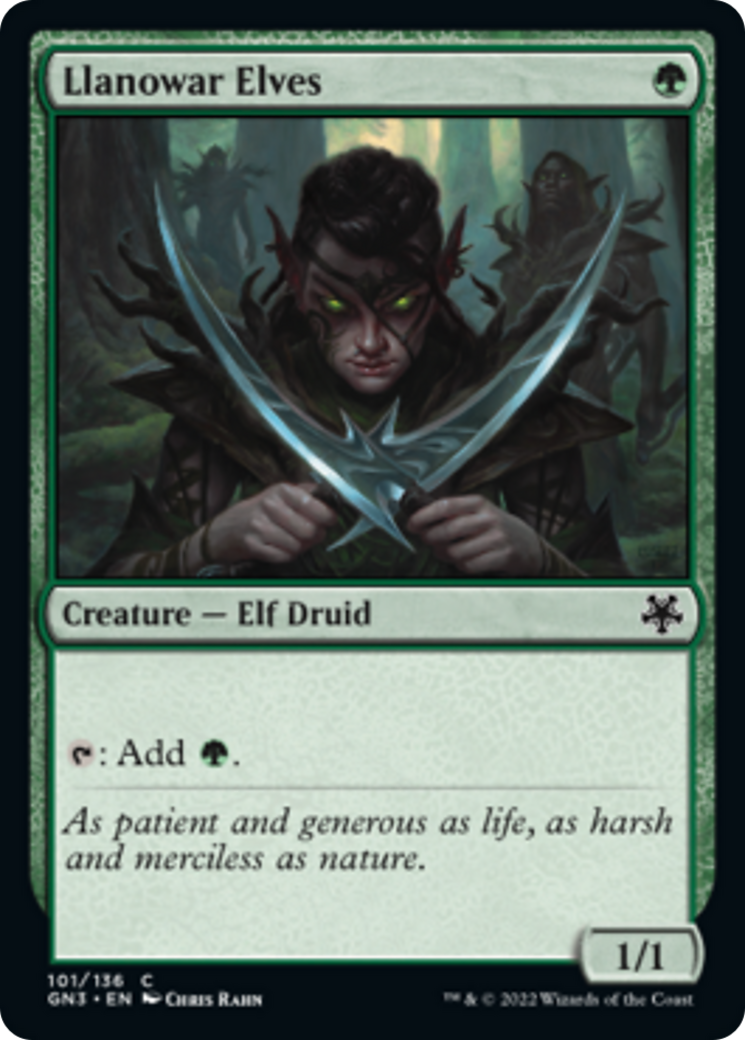 Llanowar Elves [Game Night: Free-for-All] | Webway Games