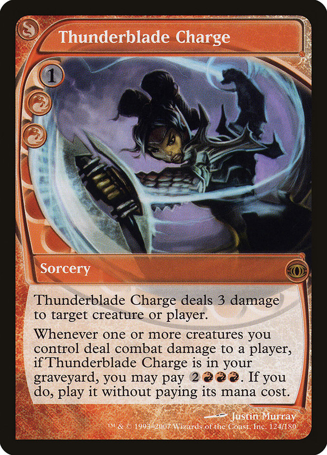 Thunderblade Charge [Future Sight] | Webway Games