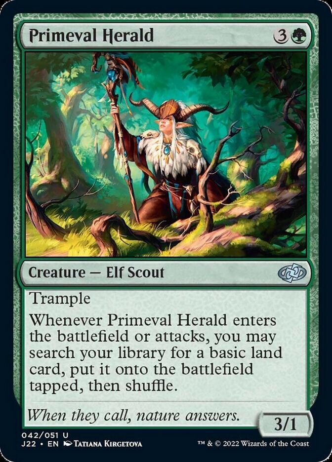 Primeval Herald [Jumpstart 2022] | Webway Games