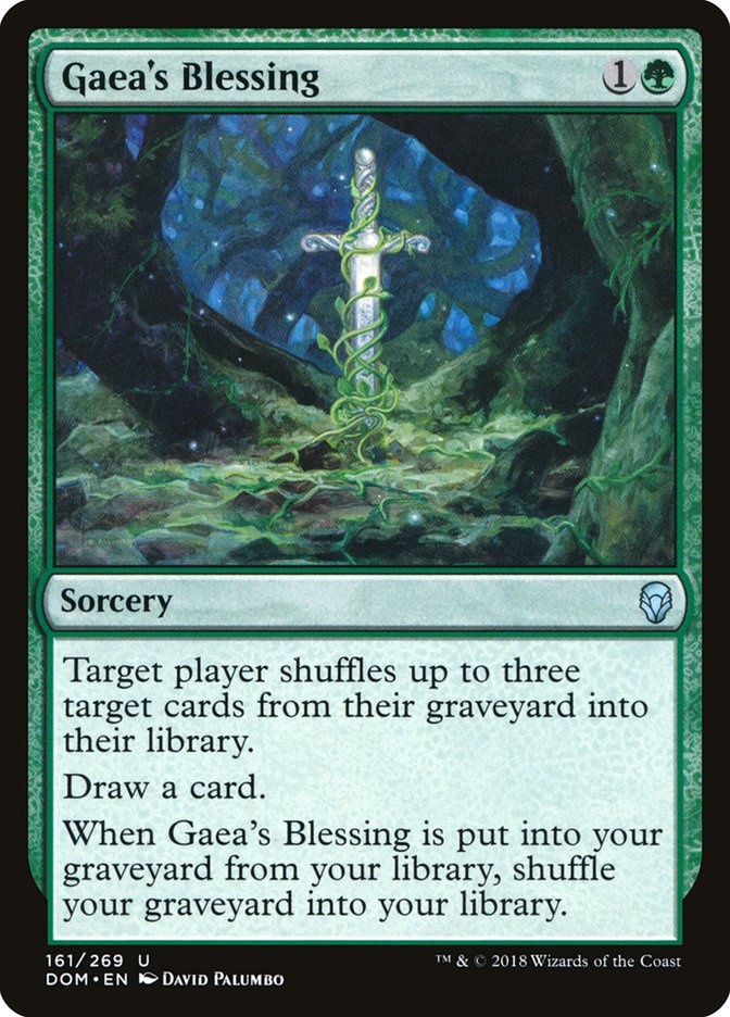 Gaea's Blessing [Dominaria] | Webway Games