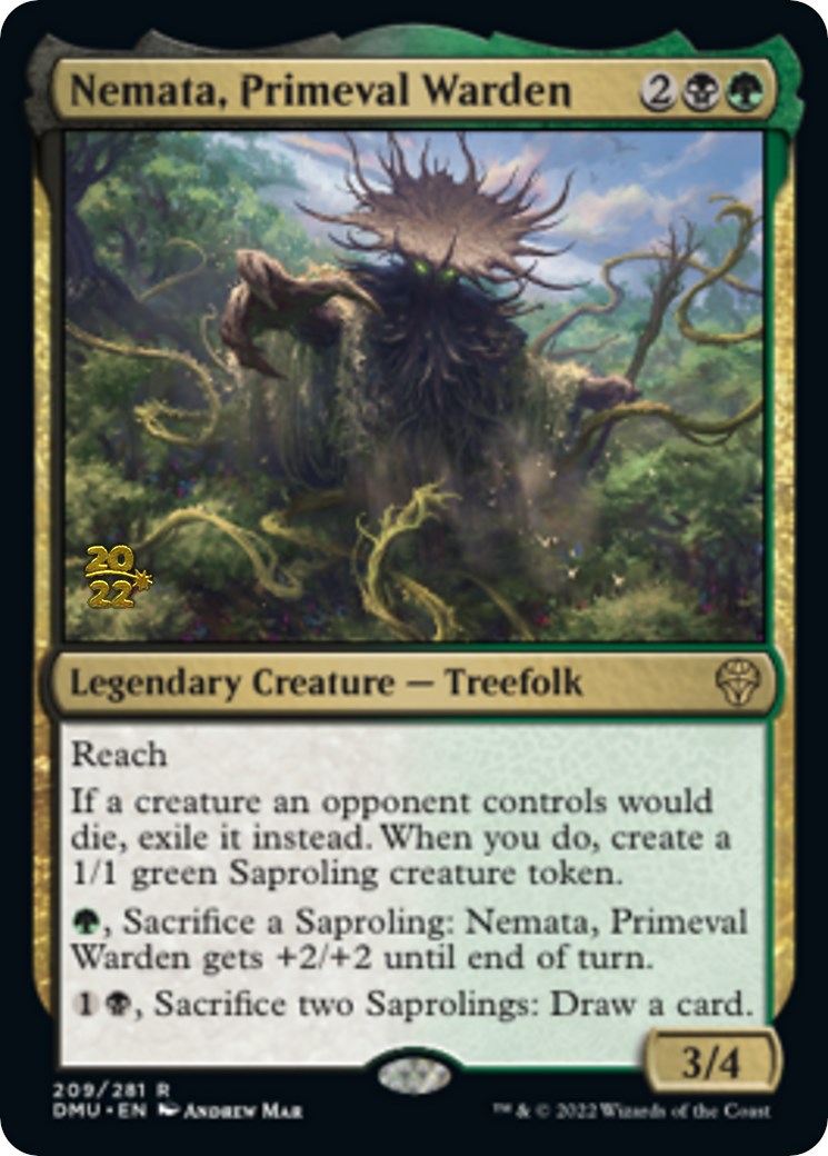 Nemata, Primeval Warden [Dominaria United Prerelease Promos] | Webway Games