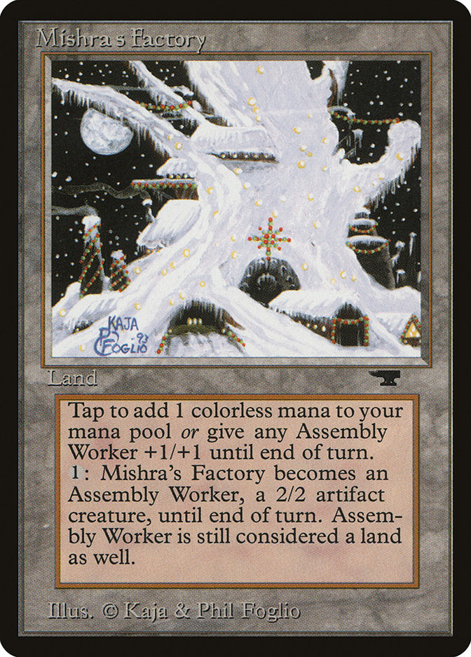 Mishra's Factory (Winter) [Antiquities] | Webway Games
