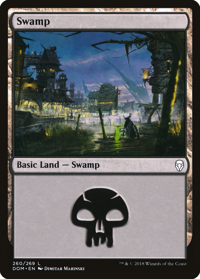 Swamp (260) [Dominaria] | Webway Games