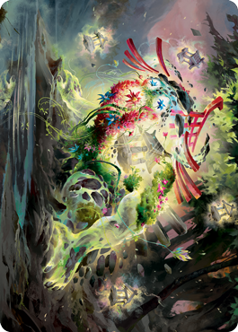 Go-Shintai of Life's Origin Art Card [Kamigawa: Neon Dynasty Art Series] | Webway Games
