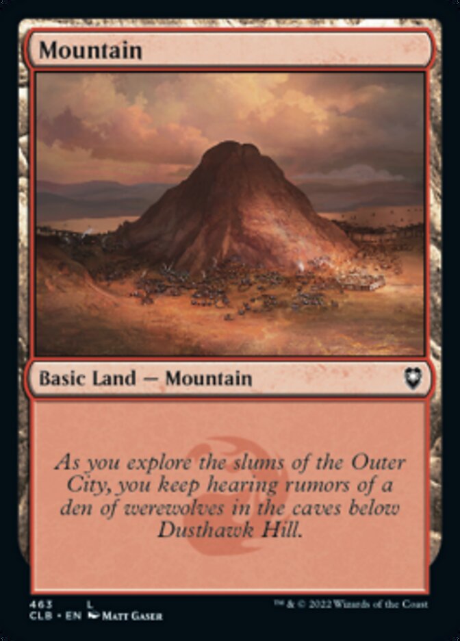 Mountain (463) [Commander Legends: Battle for Baldur's Gate] | Webway Games