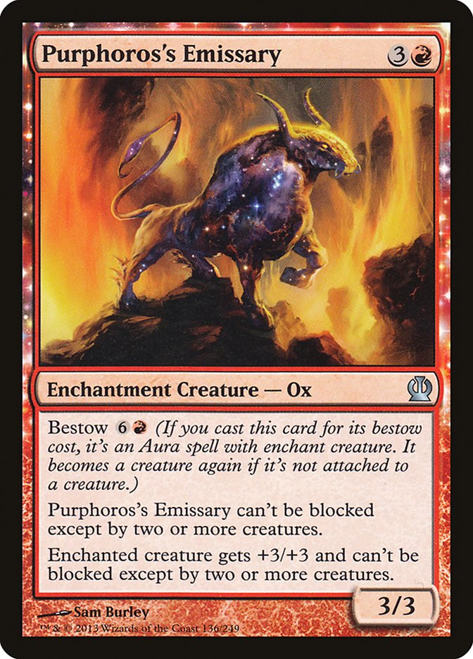 Purphoros's Emissary [Theros] | Webway Games