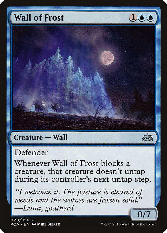 Wall of Frost [Planechase Anthology] | Webway Games