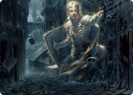 Dennick, Pious Apparition Art Card [Innistrad: Midnight Hunt Art Series] | Webway Games