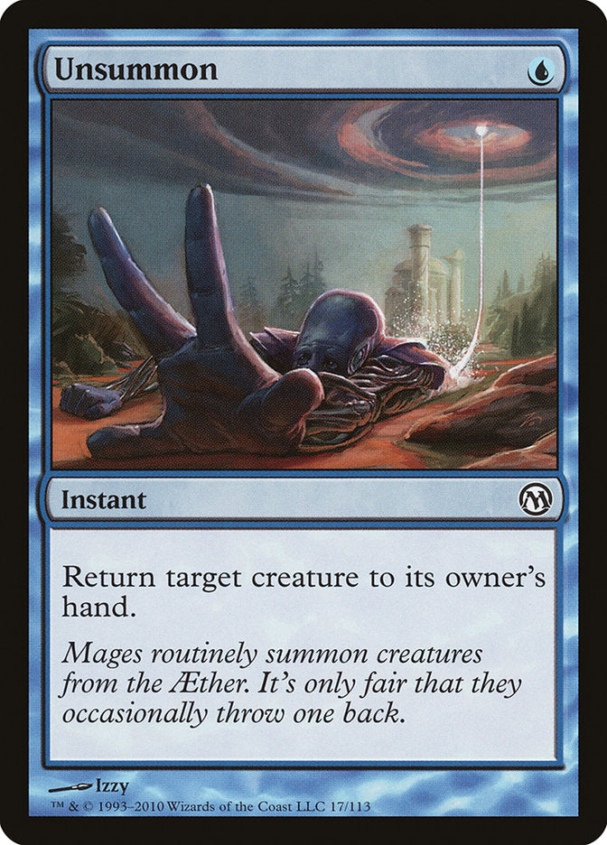 Unsummon [Duels of the Planeswalkers] | Webway Games