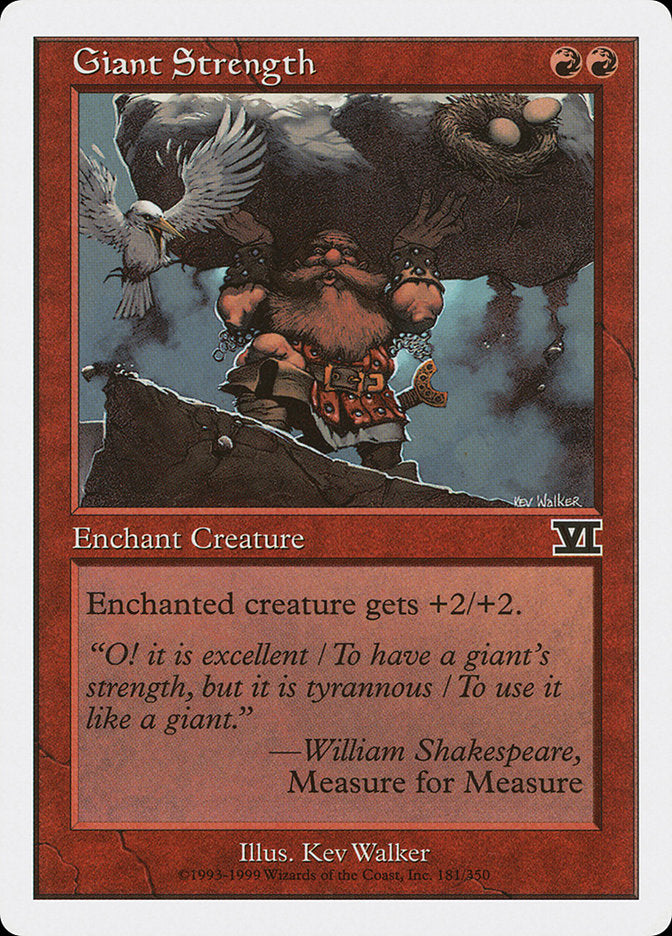 Giant Strength [Classic Sixth Edition] | Webway Games