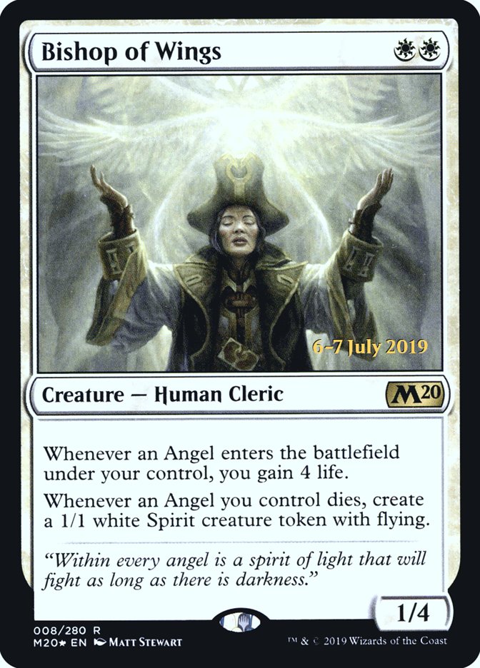 Bishop of Wings  [Core Set 2020 Prerelease Promos] | Webway Games