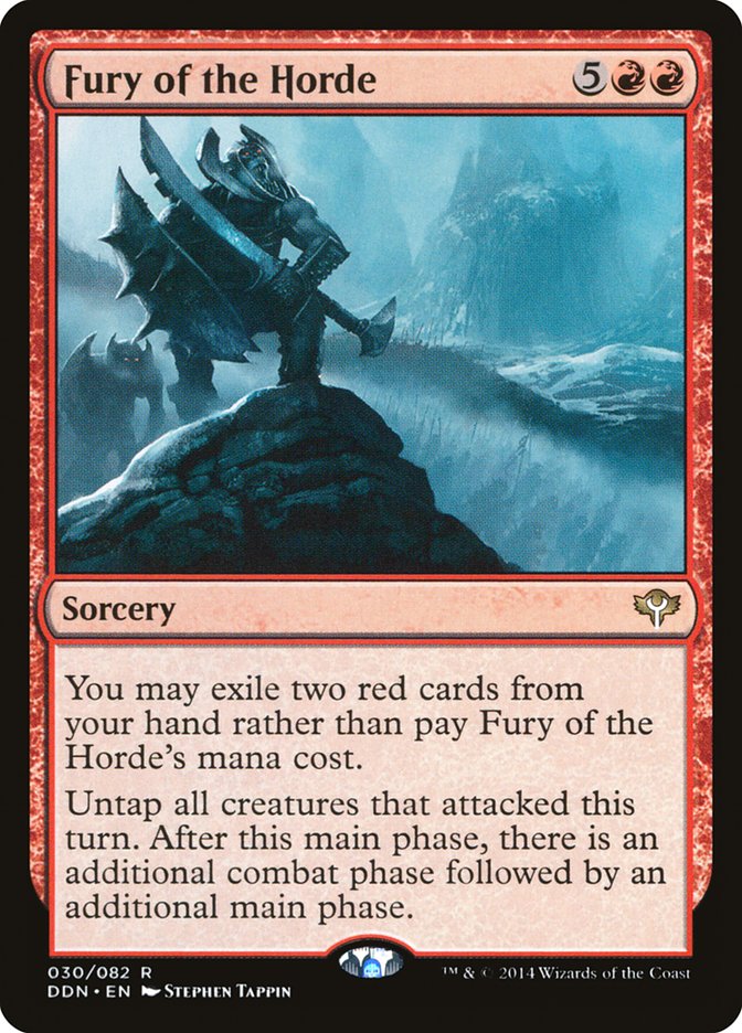 Fury of the Horde [Duel Decks: Speed vs. Cunning] | Webway Games