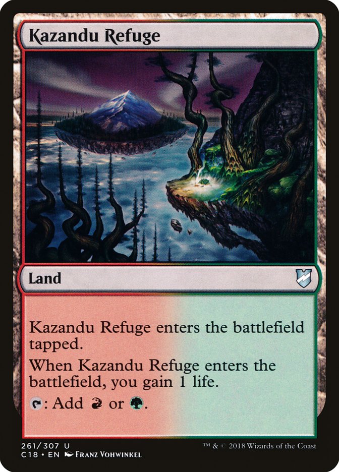 Kazandu Refuge [Commander 2018] | Webway Games